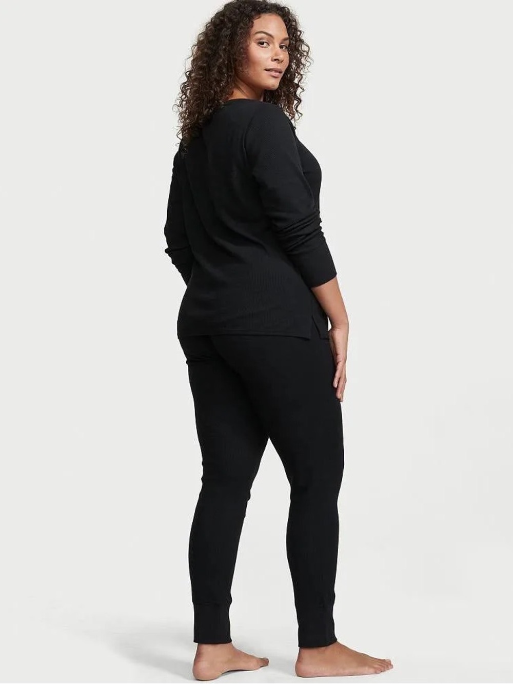 Victoria’s Secret Thermal Long Sleeve Pajama Set